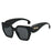 New Retro Leopard Gradient Square Women And Men Sunglasses 2026 Personality Luxury Colorful Frame Casual Versatile Glasses UV400
