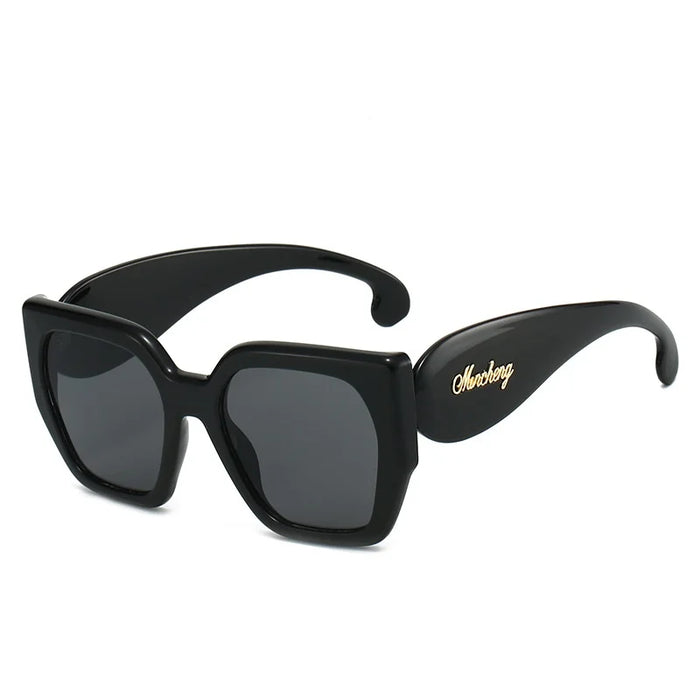 New Retro Leopard Gradient Square Women And Men Sunglasses 2026 Personality Luxury Colorful Frame Casual Versatile Glasses UV400