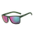 ZENOTTIC Lunettes de soleil polarisées tendance pour femmes et hommes, monture légère en TR90, protection UV400, lunettes de soleil carrées