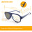 Progressive Multifocal Reading Glasses Men Women Oval Photochromic Presbyopic Eyeglasses Classic Rivet Anti Blue Light Diopter