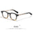 HBK Retro Square Glasses Frames Men Flat Lenses Anti Blue Light TR90 Eyeglass Frames High-Quality Reading Eyeglasses for Women
