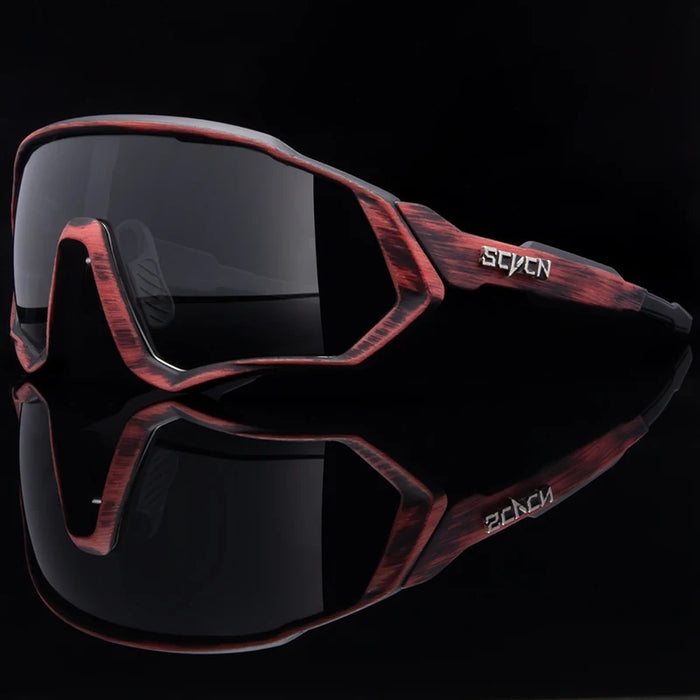 SCVCN Fashion Road Bicycle Glasses UV400 Photochromic Sunglasses MTB Men Women Sports Protection Eyewear Runing Cycling Goggles