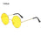 Novel Third Eye Round Metal Frame Sunglasses Chinese Style Erlang God Three Eyes Glasses Funny Party Halloween Cosplay Glasses