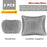 Car Headrest Neck Support Seat / Maybach Design S Class Soft Universal Adjustable Car Pillow Neck Rest Cushion High Quality