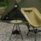 Defthike Camping Folding Lift Removable Multi Unit IGT Table Light Stand Portable Camp Grill Table Outdoor Picnic Table