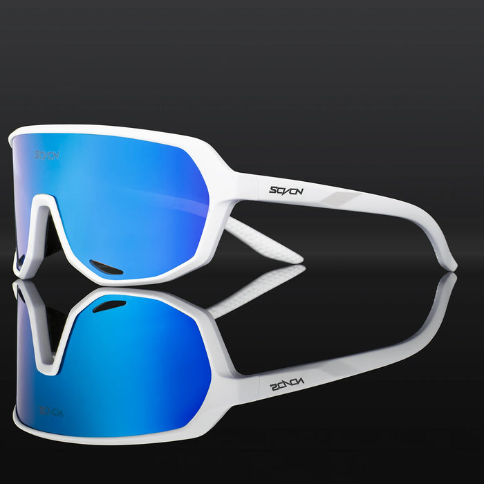 Scvcn - Photochromic Cycling Glasses for Men Bicycle Eyewear Mountain Bike Cycling Goggles UV400 MTB Road Sunglasses Women