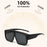 VIVIBEE Grandes lunettes polarisées à porter par-dessus des lunettes de soleil photochromiques pour hommes, conduite, UV400, pêche, extérieur, femmes, verres miroirs foncés