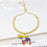 New Arrival Venezuela Flag Map Cross Copper Bead Bracelet Classic for Men's Women's Daily Party Zircon Jewelry National Day Gift