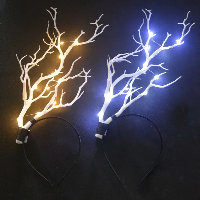 10pcs Adult Kids LED Glow Party Sequin Cat Bunny Crown Flower Headband Halo Light Up Wreath Hairband Birthday Gift Wedding