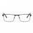 Men Square Metal Large Frame Reading Spring Leg Elderly Presbyopia Glasses Blue Light Blocking Eye Protection Eyeglasses