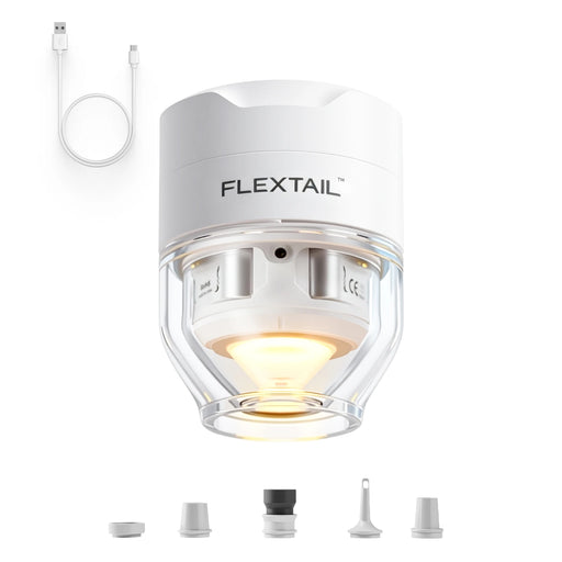 FLEXTAIL TINY PUMP 3X - Bomba de Aire Portátil Ultraligera de 5kPa, Lámpara de Camping de 5 Modos, Multiusos para Camping y Viajes