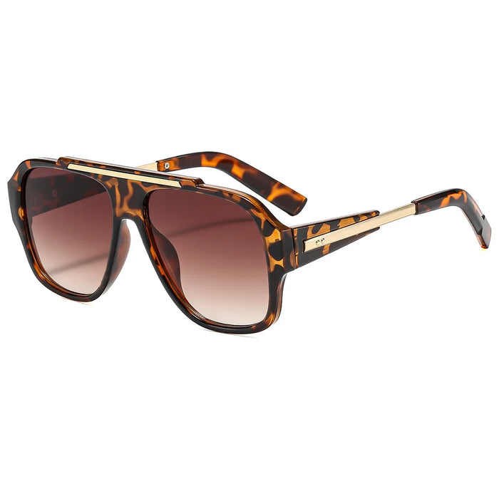 New Square Sunglasses Women Men Vintage Big Frame Shades Trending Design Luxury Sun Glasses UV400 Oversized Eyewear Gafas Oculos