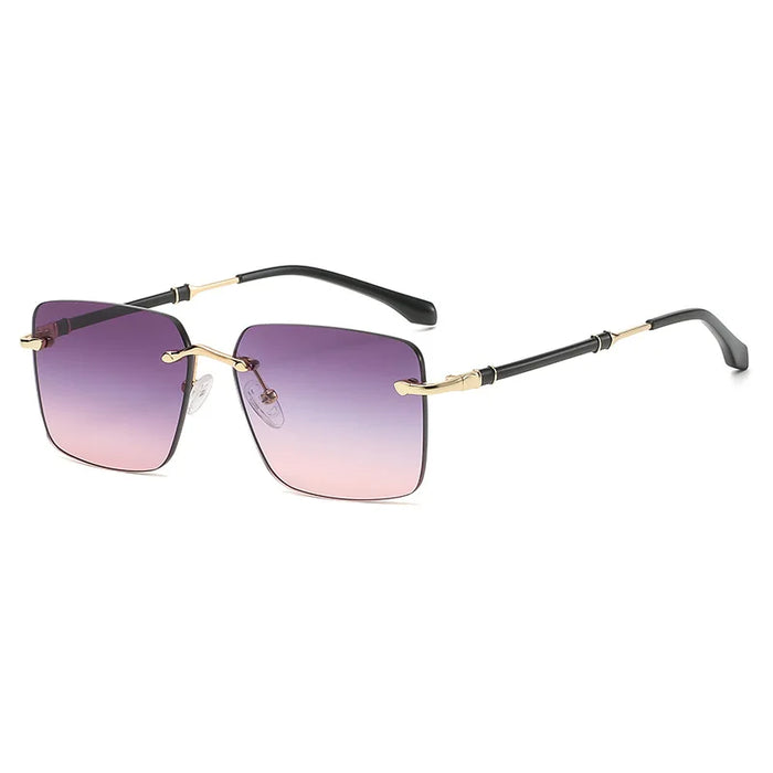 New Men's Trimmed Square Sunglasses 2022 Fashion Cover Men And Women Trend Sunglasses European And American Star Glasses