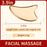 Copper guasha plate pure brass household scalp universal massage comb Mammary Scraping comb body massage tool