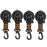 Heavy Duty Suction Cups Anchor with Hooks Outdoor Travel Camping Carabiner Organizer for Home Outdoor Camping Car Side Awning