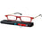 Reading Glasses Women Men TR90 Blue Light Blocking Anti UV/Eyestrain Foldable Compact Readers Ultra Thin Lightweight Folding