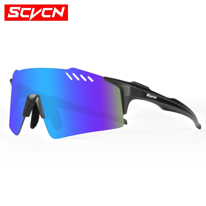SCVCN Photochromic Sunglasses Mountain Cycling Glasses Outdoor Sports Running Drving Goggles UV400 Men Women Bicycle Eyewear