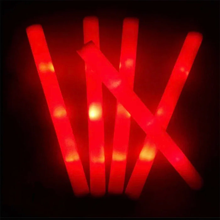 12/15/30/60 Unidades de Barras Luminosas a Granel, RGB LED Coloridas, de Espuma, Tubo de Animación, Luz Oscura para Suministros de Fiesta de Navidad, Cumpleaños o Boda