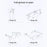 Mini Lighter Size Folding Reading Glasses Men Women Pocket Foldable Presbyopic Eyeglasses Anti Blue Light Hyperopia Glasses Eyes