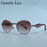 Metal Frame Round Punk Photochromic Sunglasses Women 2026 Luxury Brand Designer Steampunk Oval Sun Glasses Outdoor Eyewear Shade