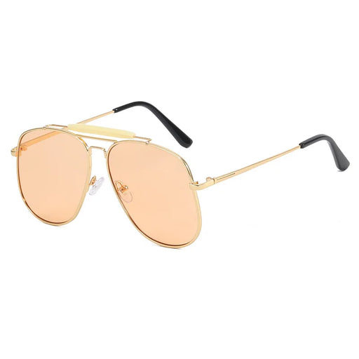 Nouvelles Lunettes de Soleil Aviateur Classiques Femmes Hommes Rétro Marque Luxe Femme Lunettes de Soleil Vintage Oculos De Sol Feminino UV400