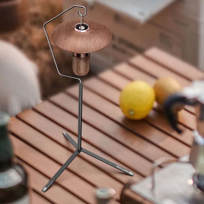 Support de lanterne ultra-léger TARKA - Support de table pliable et détachable pour l'extérieur, trépied de lampe portatif léger