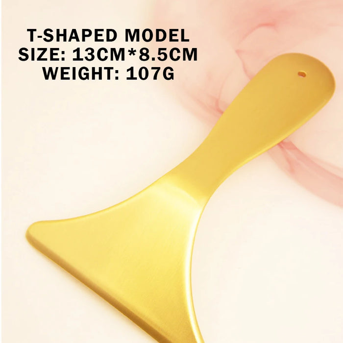 Pure Copper Scraping Board, Made of Solid Brass, Conducts Heat Quickly, Antibacterial, and Odorless