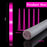 30pcs Pink LED Foam Stick Sponge Light Stick Light Up Baton Wands Cheer Tube Glow in The Dark Party Supplies for Raves Concert