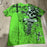 MMA ELITE Cross Skull Print Green Y2K T Shirt Men Loose Fit Streetwear Graphic Tee Oversized Glow Dark Party Ins Popularity Tops