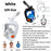 Full Face Snorkel Mask 180° Panoramic View Dry Top Snorkel Anti-Fog Leak-Proof Safe Breathing Swimming Diving Gear for Adults