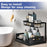 2 Tier Under Sink Organizer Pull Out Storage Rack With Sliding Drawer Wire Basket For Kitchen Bathroom Cabinet Organization