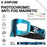 KAPVOE Magnetic Snow Goggles Double Layer Anti-Fog UV Protection for Skiing Snowboarding High-definition Clarity Unisex Skiing