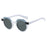 Ins Popular Fashion Round Women Punk Sunglasses Retro Rivets Men Trending Sun Glasses Gradient Shades UV400