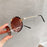 Fashion Rimless Sunglasses Women Classic Oval Cute Glasses Brand Vintage Small Rectangle Sun Glasses Female Eyewear Anti-Glare