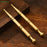 Dual Head Brass Facial Massage Stick,Handheld Fascia Scraping Stick,Acupoint Massage Stick,Acupoint Pen Body Massager