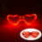 Funny LED Light Up Flashing Party Noodle Bridal Headband LED Glasses Girls Noodle Hair Bachelorette Party Rave Costume Dress Up
