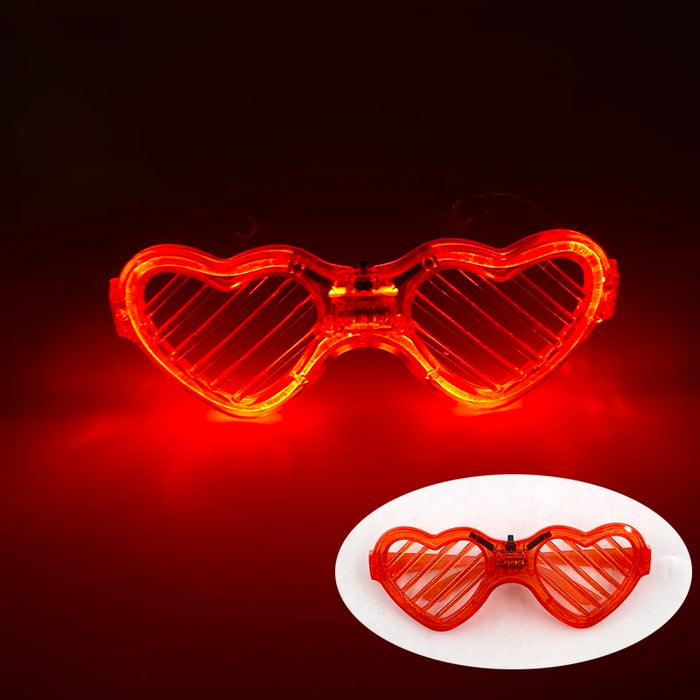 Funny LED Light Up Flashing Party Noodle Bridal Headband LED Glasses Girls Noodle Hair Bachelorette Party Rave Costume Dress Up