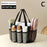 Bolsa de almacenamiento portátil de malla, organizador de ducha colgante para artículos de tocador y baño. Gran capacidad para playa, piscina, gimnasio y viajes.