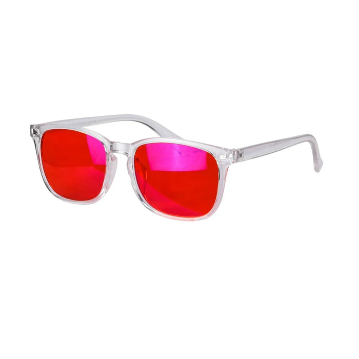 SHINU Men’s glasses blue light blocking computer glasses Yellow Orange lenses glasses for work game red lenses for better sleep