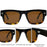 Lunettes de soleil rétro steampunk carrées photochromiques pour hommes, marque de luxe, design oversize, monture épaisse, rivet, lunettes de soleil pour homme