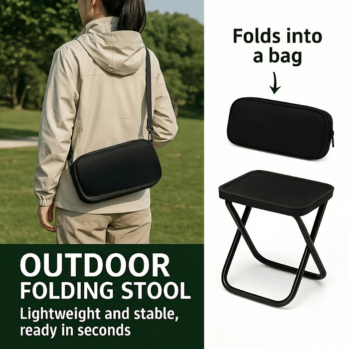 Lightweight Durable Adult Multifunctional Folding Camping Chair 200kg Strong Bearing Capacity Outdoor Chair for Fishing Camping