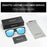 Gafas de sol polarizadas ZENOTTIC para hombre, ligeras, con montura TR90, protección UV400, cuadradas, para exteriores, viajes y conducción