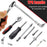 46 Piece 1 4 Inch Drive Socket Wrench Set Metric Hexagonal Socket Ratchet Wrench for Home and Auto Repair Hand Tool