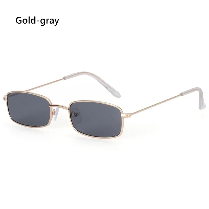 Summer Retro Small Oval Sunglasses Ladies Vintage Shades Cat Eye Sun Glasses Men Women Rectangular Eyeglasses Protection 400UV