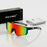 VIOLA MAG Unisex Sports Sunglasses, Oversized Frame Cycling Glasses, Lightweight TR90 Lenses, Non-slip for Running, Fishing, Hik
