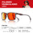 SCVCN Sea Fishing Beach Glasses Women Fishing Polarized Sunglasses Outdoor Sport Windproof Eyewear Cycling Road Bike UV400 Men