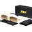 HBK Square Rimless Sunglasses Women Retro Metal Sun Glasses Men Luxury Party Business Gradient Shades 2024 Summer Style