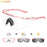SCVCN Outdoor Photochromic Sunglasses Men Women Bicycl Cycling Glasses Sports MTB Driving Bike Eyewear Hiking UV400 Goggles New