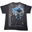 MMA ELITE Cross Skull Print Green Y2K T Shirt Men Loose Fit Streetwear Graphic Tee Oversized Glow Dark Party Ins Popularity Tops