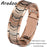 ARADOO Premium Copper Bracelet for Men with 3X Strength,Magnetic Therapy Cross Wristband Jewelry Gifts